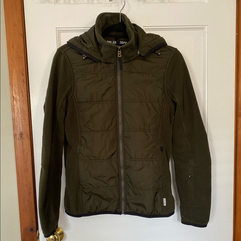 Bogner Fire+Ice polar fleece jacket olive size M